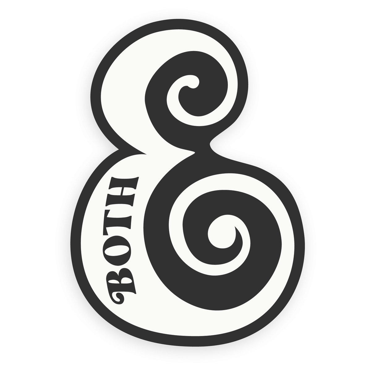 Both/And Sticker – The Handcrafted Story
