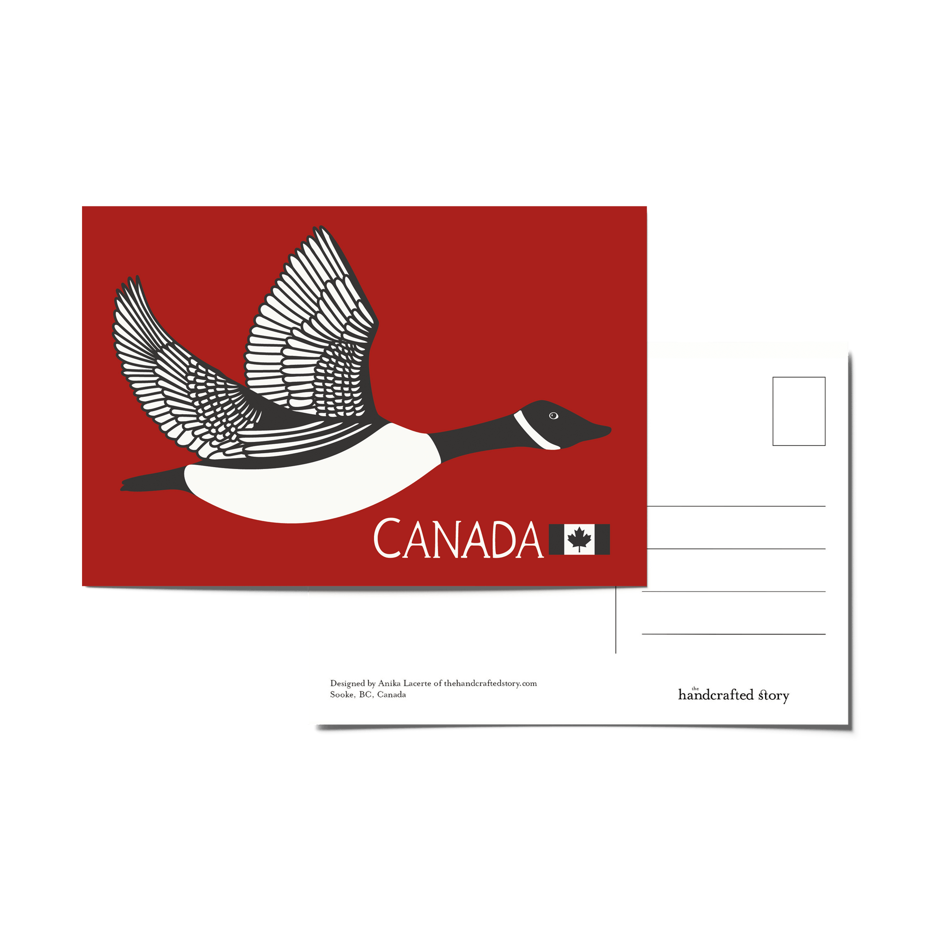 Canada Goose Postcard – The Handcrafted Story