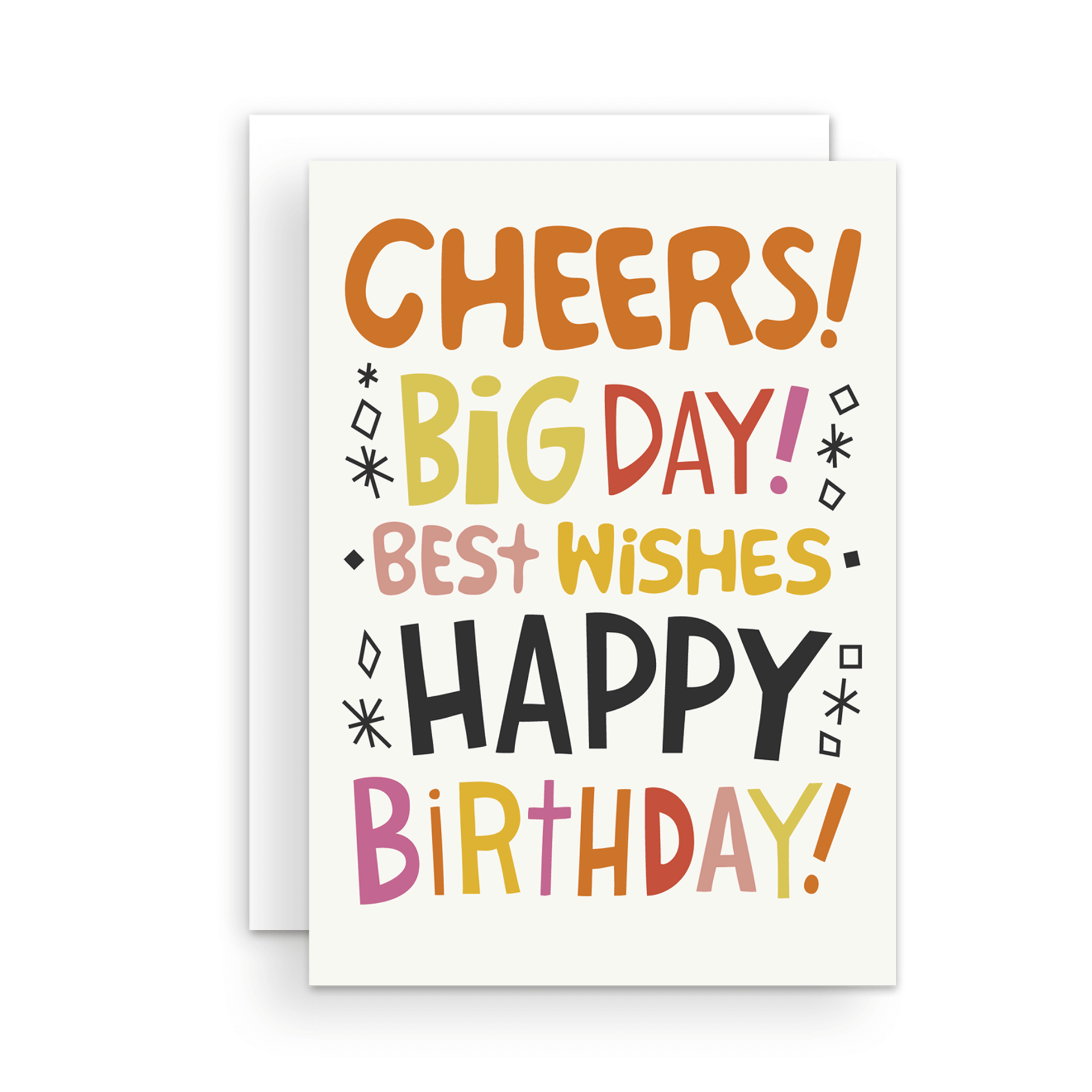 Birthday Greeting Card Cheers! Birthday Greeting Card Cheers!
