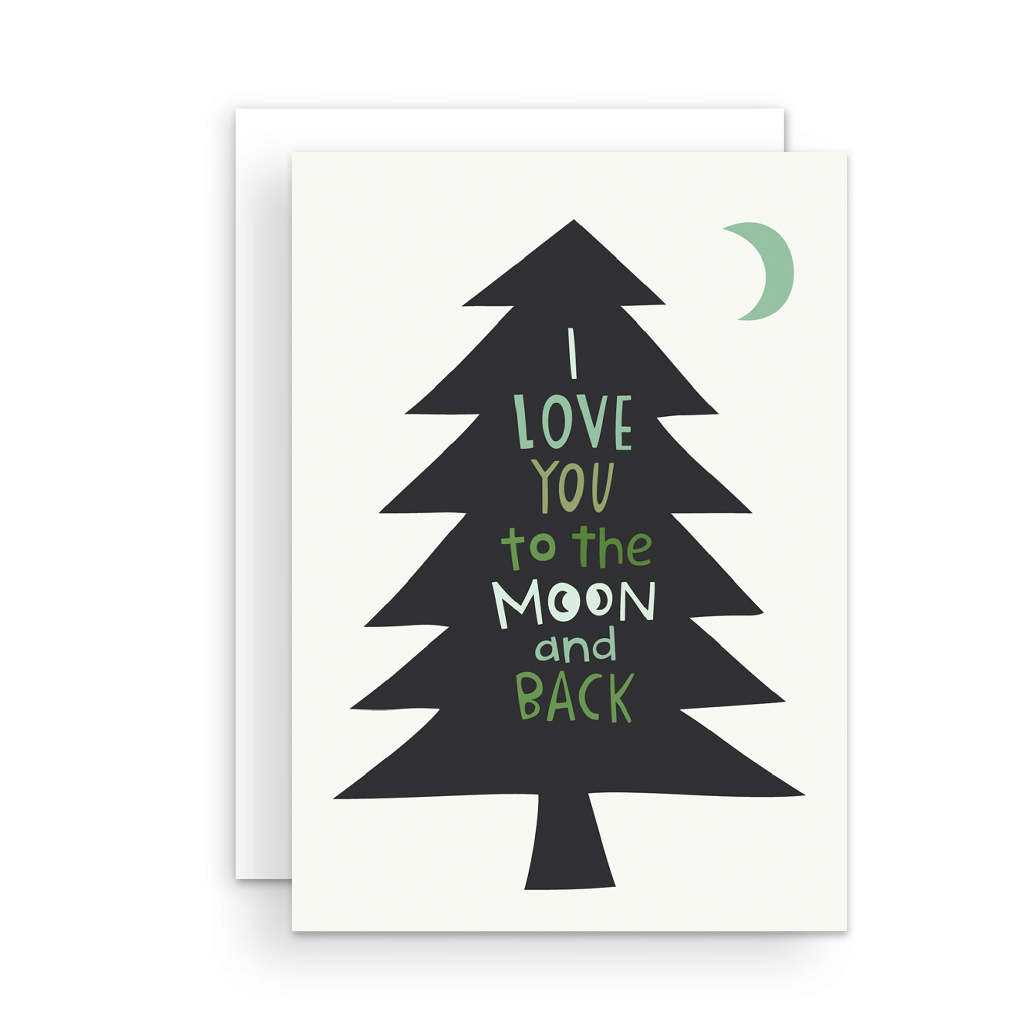 To the Moon and Back Greeting Card To the Moon and Back Greeting Card